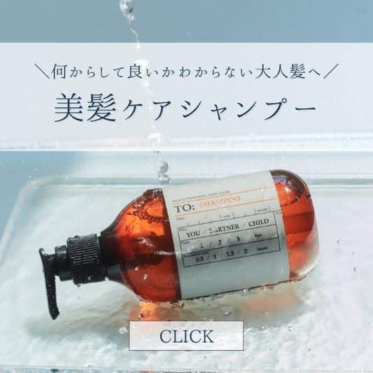 ＼年齢を重ねるごとに増えるお悩みに／美髪ケアシャンプー TO