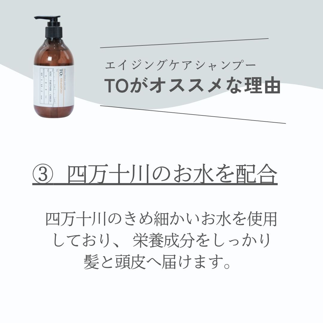 TO SHAMPOO 300ml（シャンプー）
