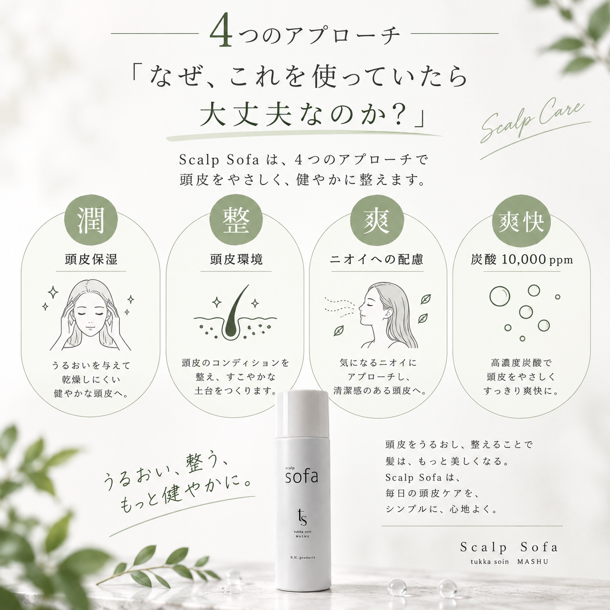 scalp sofa（頭皮用化粧水）